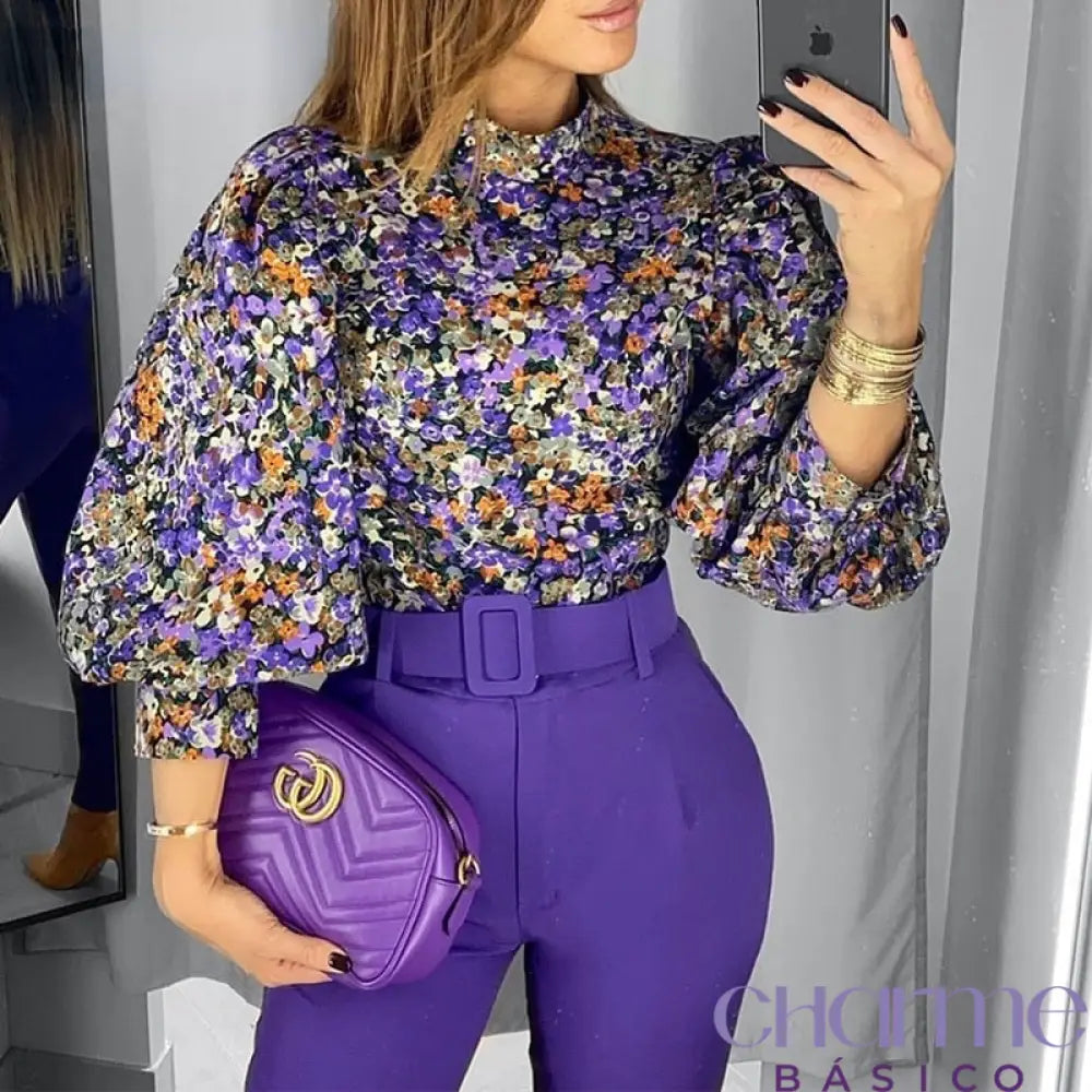 Blusa Karina - Charme Básico 