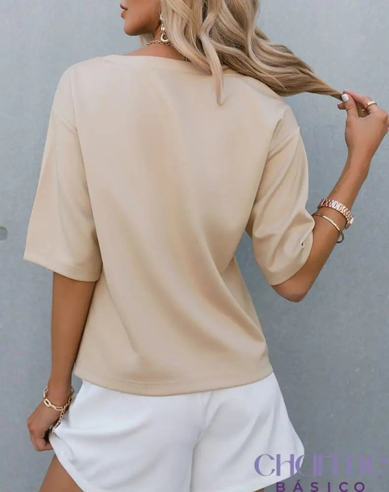 Blusa Preveza Decote V