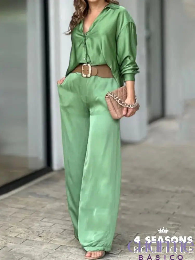 Conjunto Collins Verde / P