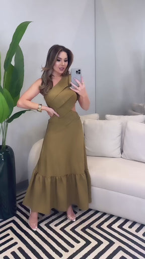 Vestido Rosana – Leveza e Charme em Uma Só Peça!