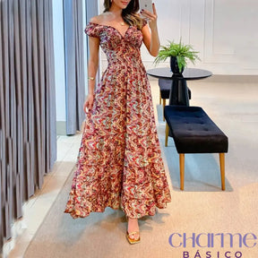 🌺 "Transforme Qualquer Ocasião em um Momento Inesquecível com o Vestido Katrina!" 🌺