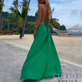 Vestido Feminino Para Praia - Occo Vestido