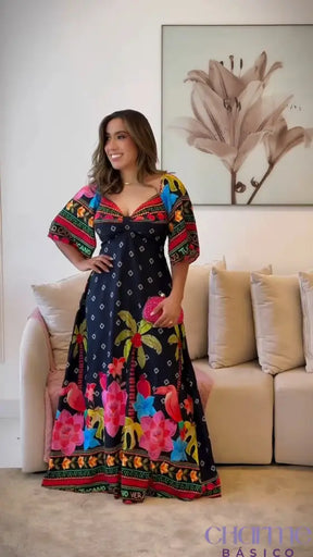 Vestido Lívia – Sofisticação E Leveza Para Todas As Ocasiões