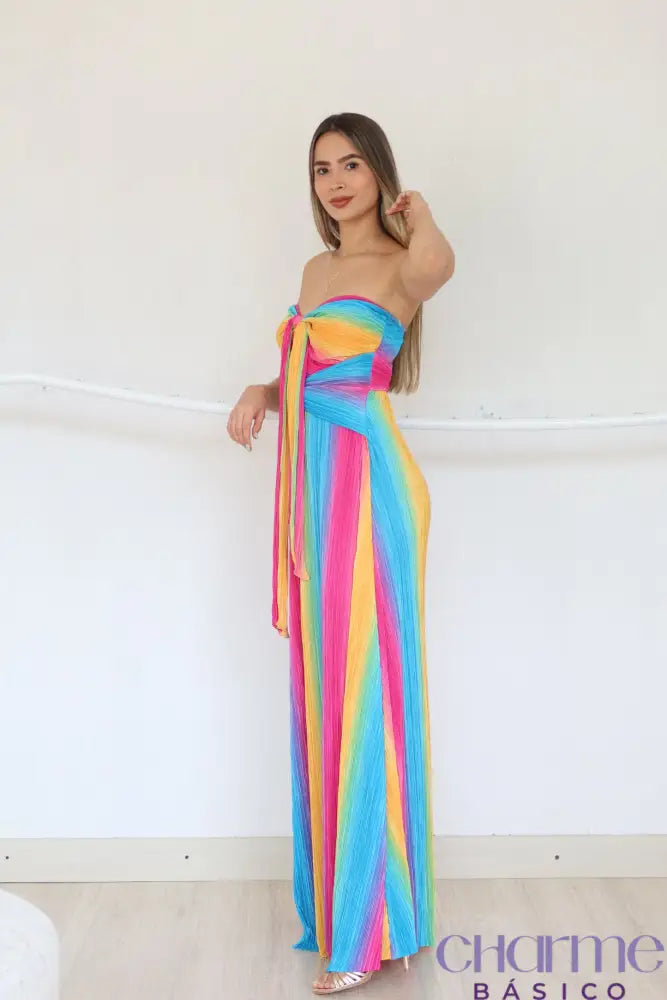 🌟 Vestido Marina: Cores Vibrantes E Elegância Para Qualquer Ocasião!