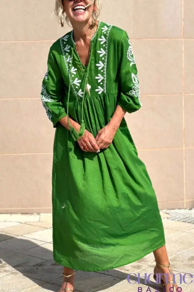 Women’s Casual Resort Ethnic Style Dress