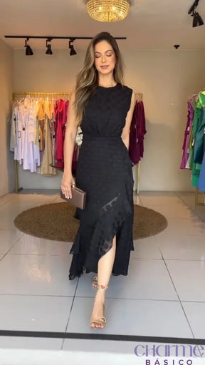 Vestido Noite Encantada – Elegância E Sofisticação Para Ocasiões Inesquecíveis