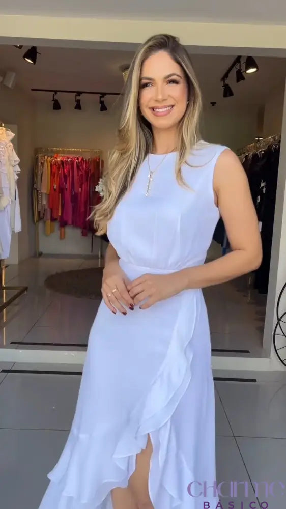 Vestido Pérola – A Pureza Da Elegância!