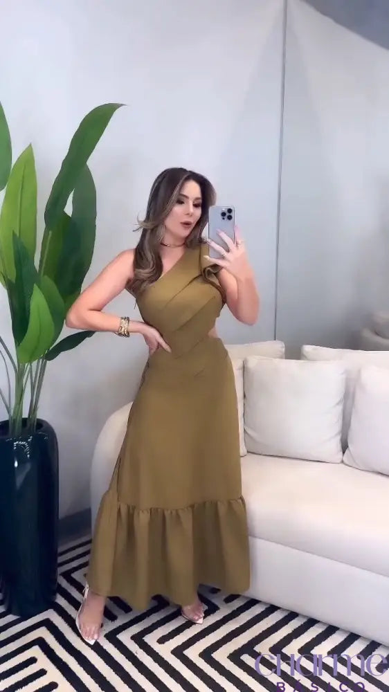 Vestido Rosana – Leveza E Charme Em Uma Só Peça!